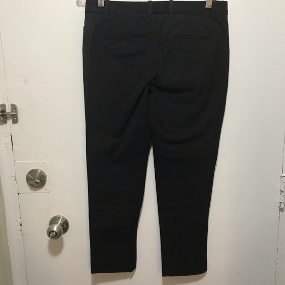 Gap slim cropped two way stretch black pants size 4R - Picture 3 of 11